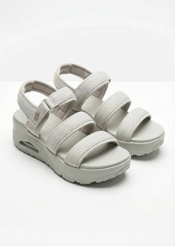 Skechers Sandalen mit Memory Foam in weiß - Skechers Skechers Sandalen mit Memory Foam in weiß - Skechers