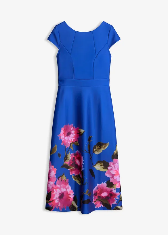 Midikleid in blau von vorne - bonprix Midikleid in blau von vorne - bonprix
