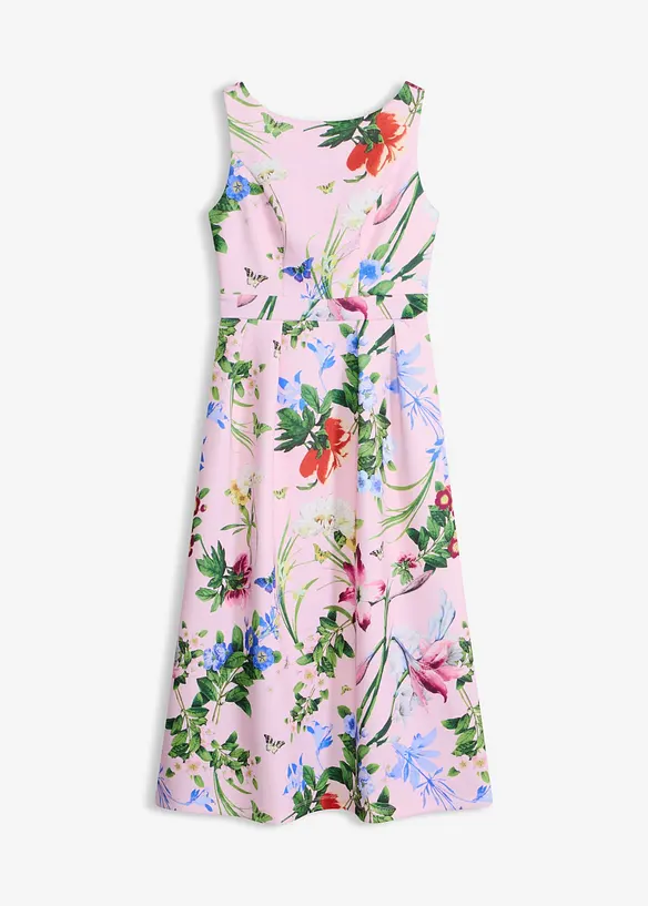 Midikleid in rosa von vorne - bonprix Midikleid in rosa von vorne - bonprix