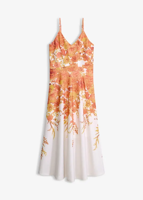 Trägerkleid in weiß von vorne - bonprix Trägerkleid in weiß von vorne - bonprix