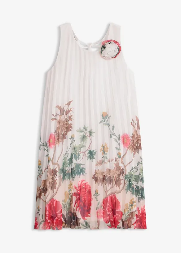 Minikleid in weiß von vorne - bonprix Minikleid in weiß von vorne - bonprix
