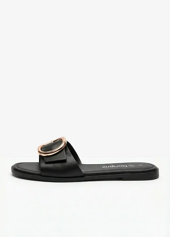 Pantoletten in schwarz - bonprix