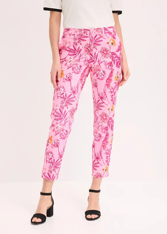 7/8-Stretch-Hose in rosa von vorne - bonprix 7/8-Stretch-Hose in rosa von vorne - bonprix