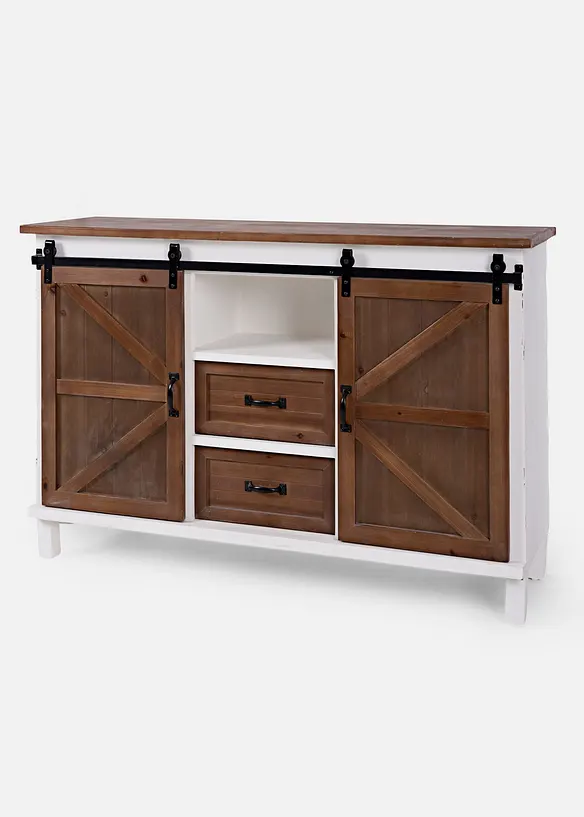 Sideboard in weiß von vorne - bonprix
