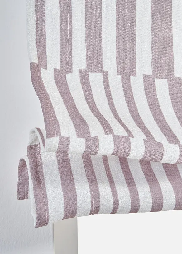 Blickdichtes Faltrollo mit Struktur, in vielen Größen in grau (Detailaufnahme) - bonprix