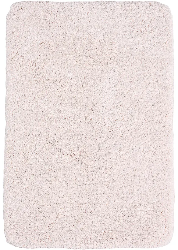 Getuftete Uni-Badematte mit hohem Flor in beige - bonprix