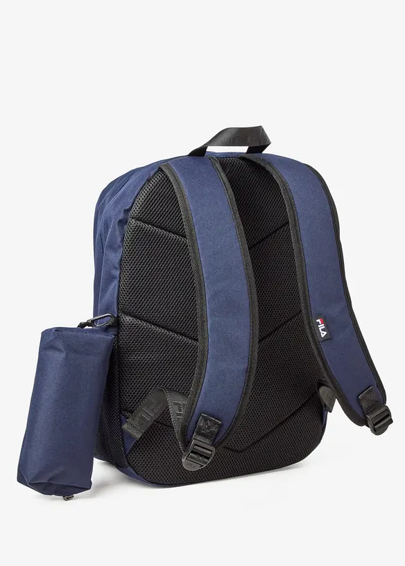 Fila Rucksack in schwarz von hinten - FILA