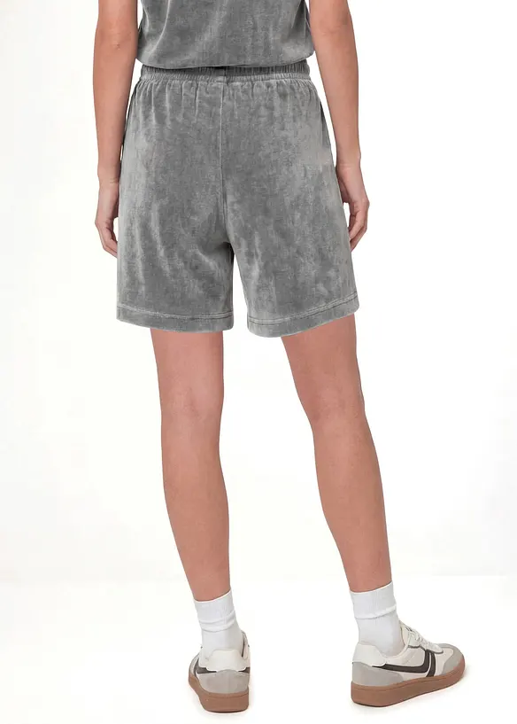 Shorts aus Frottee in blau von hinten - bonprix Shorts aus Frottee in blau von hinten - bonprix