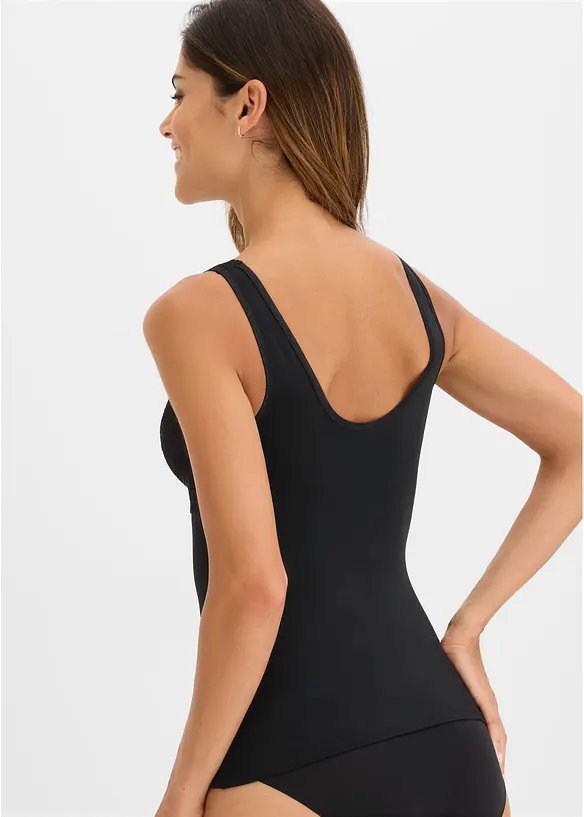 Medium Shape Top mit Spitze in schwarz von hinten (im Anschnitt) - bonprix