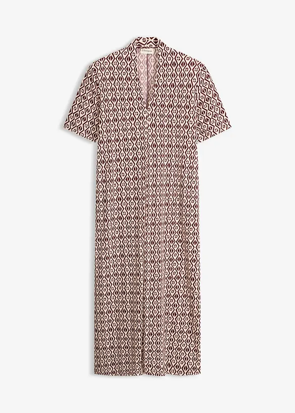 Shirtkleid in lila von vorne - bonprix Shirtkleid in lila von vorne - bonprix