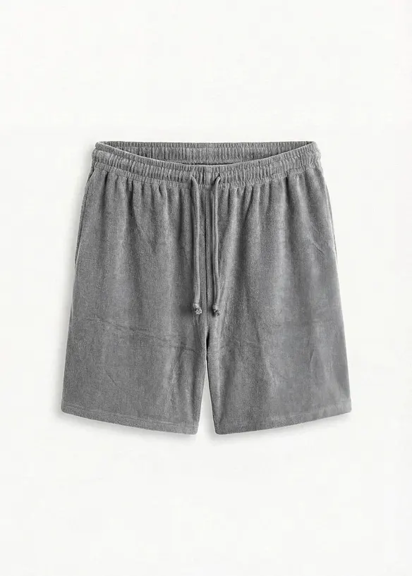 Shorts aus Frottee in blau von vorne - bonprix Shorts aus Frottee in blau von vorne - bonprix
