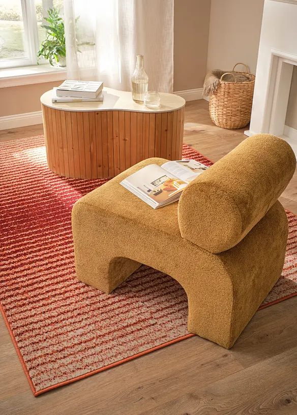 Teppich mit dezenter Musterung in orange (Ambiente) - bonprix