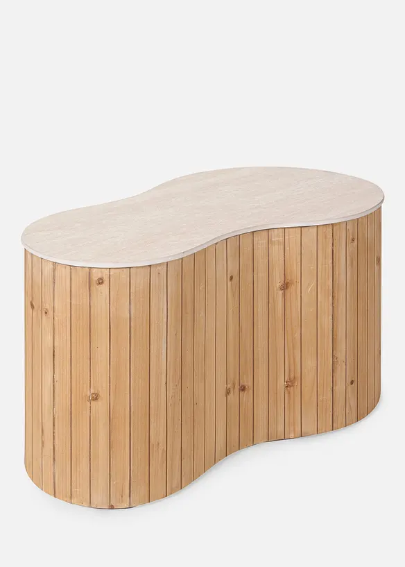 Couchtisch in beige von vorne - bonprix Couchtisch in beige von vorne - bonprix