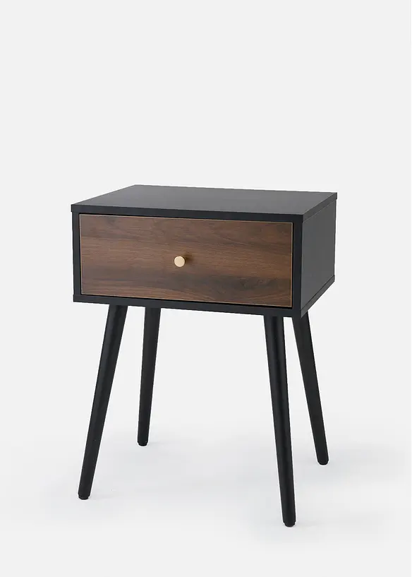 Beistelltisch in schwarz von vorne - bonprix Beistelltisch in schwarz von vorne - bonprix