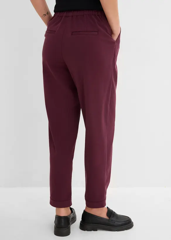 Verkürzte Hose aus Viskose-Mix in rot von hinten - bonprix Verkürzte Hose aus Viskose-Mix in rot von hinten - bonprix