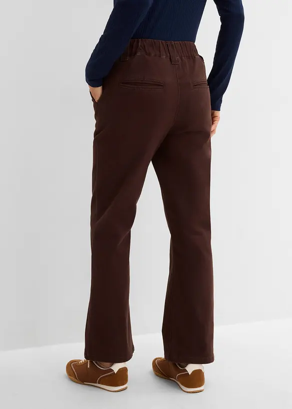 Twillhose aus Baumwoll-Mix in braun von hinten - bonprix Twillhose aus Baumwoll-Mix in braun von hinten - bonprix