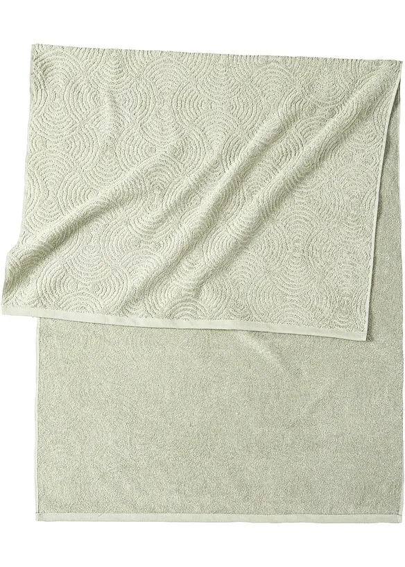 Handtuch in grün - bonprix