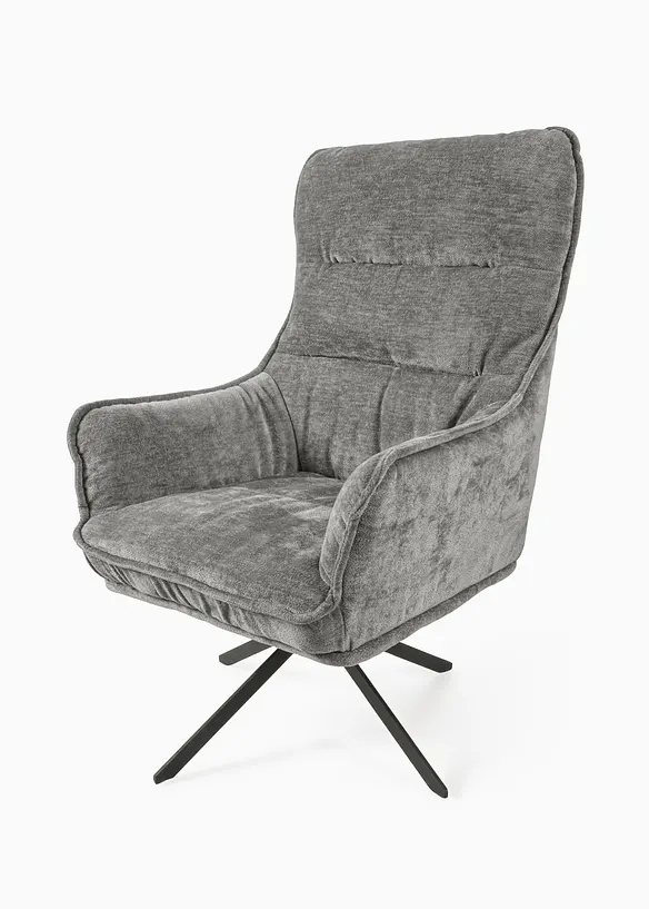 Sessel in grau von vorne - bonprix Sessel in grau von vorne - bonprix