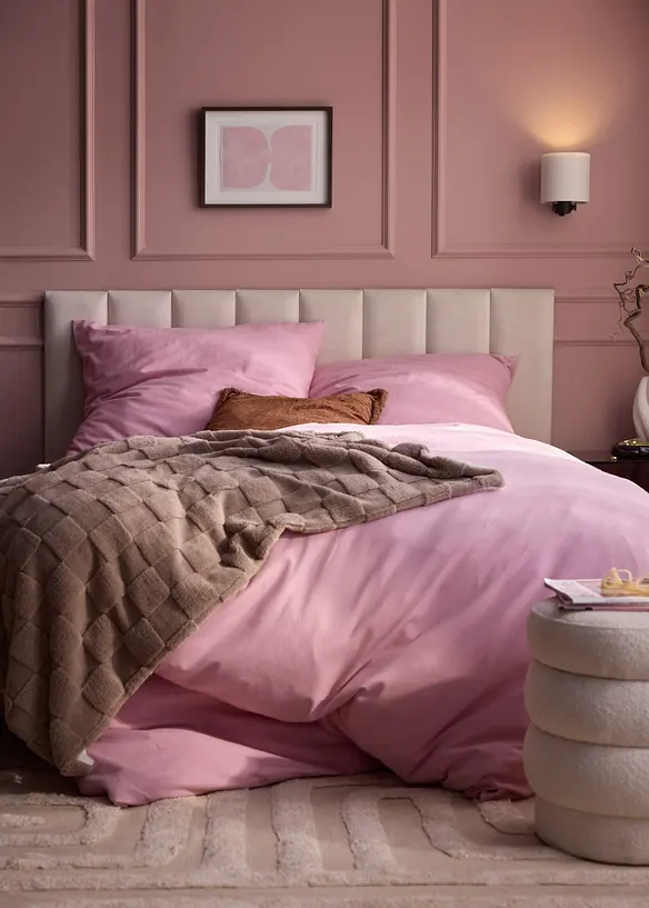 Softflannel-Bettwäsche in rosa (Ambiente) - bonprix