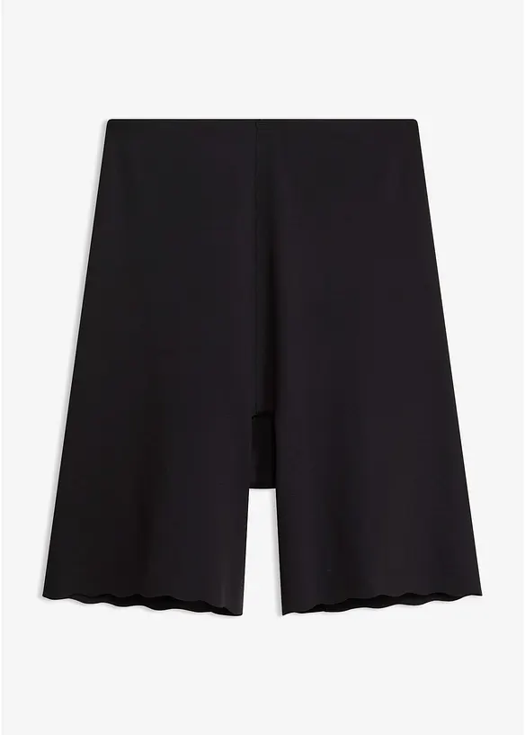 Light Shape-Radlerhose in schwarz von vorne - bonprix