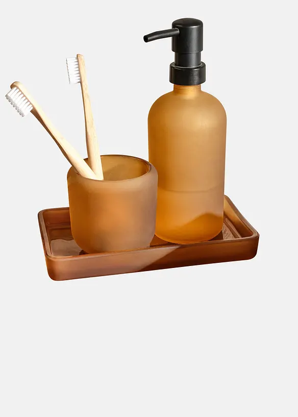 Bad Accessoire Set (2-tlg. Set) in braun - bonprix