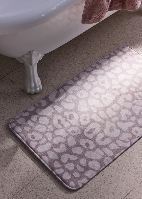 Badematte mit Memory Schaum in rosa (Ambiente) - bonprix