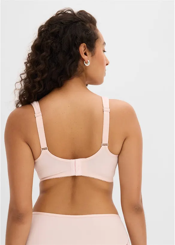 Minimizer-BH mit gepolsterten Trägern (2er Pack) in blau von hinten (im Anschnitt) - bonprix