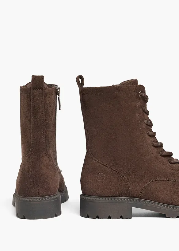 Tamaris Schnürboots in braun - Tamaris