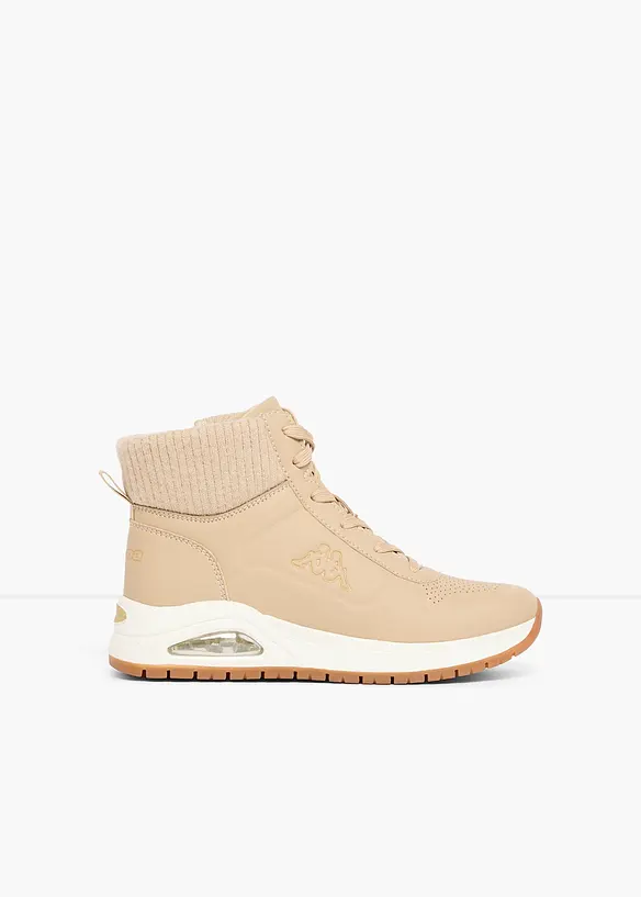 Kappa Schnürboots mit Profilsohle in beige - Kappa