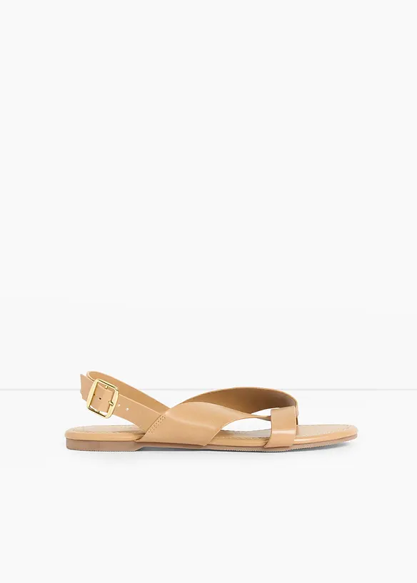 Sandalen in braun - bonprix