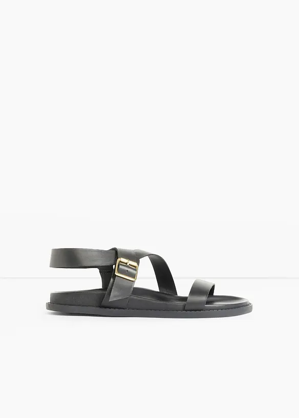 Sandalen in schwarz - bonprix