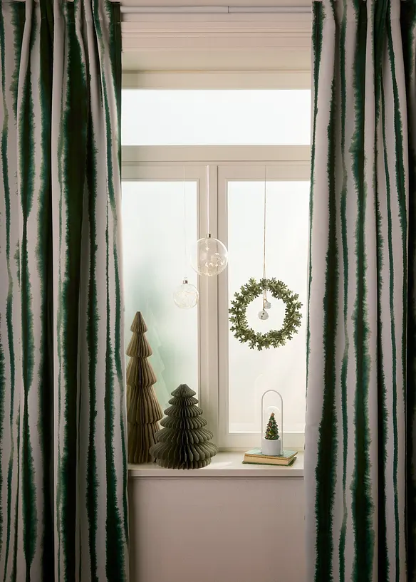Deko-Objekte Papierbäume (2-tlg. Set) in grün (Ambiente) - bonprix