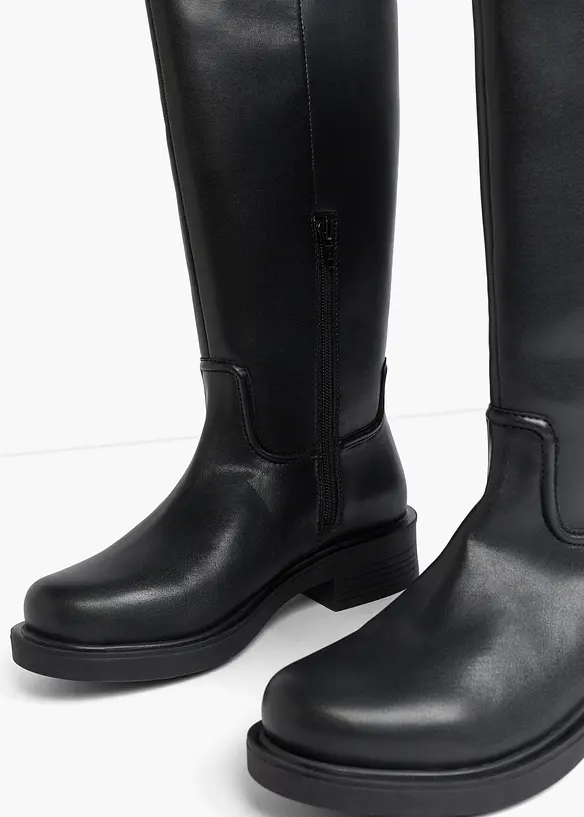 Stiefel in schwarz - bonprix