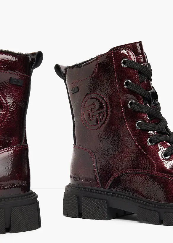 Tom Tailor Stiefel in rot - Tom Tailor