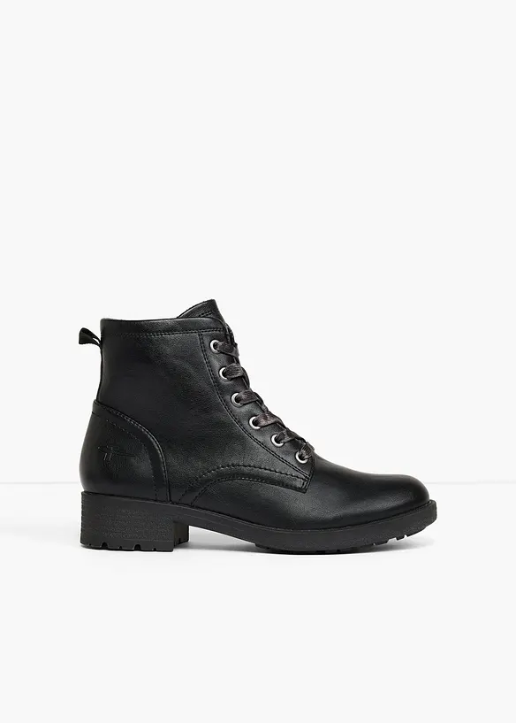 Tamaris Schnürboots in schwarz - Tamaris