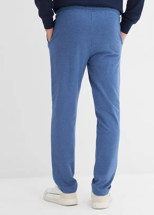 Regular Fit Jogginghose, Straight in blau von hinten - bonprix