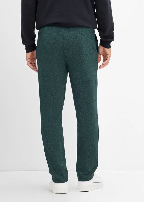 Regular Fit Jogginghose, Straight in grün von hinten - bonprix