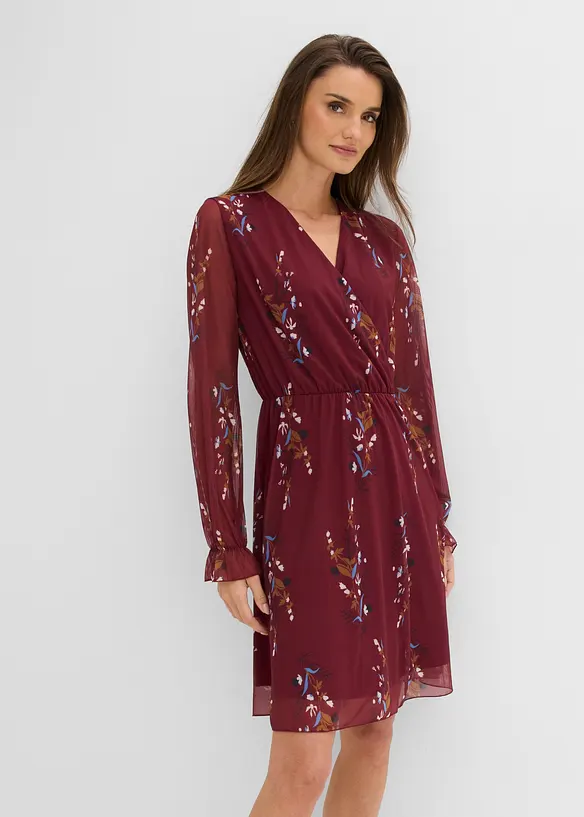 Meshkleid in rot von vorne (Totalaufnahme) - bonprix Meshkleid in rot von vorne (Totalaufnahme) - bonprix
