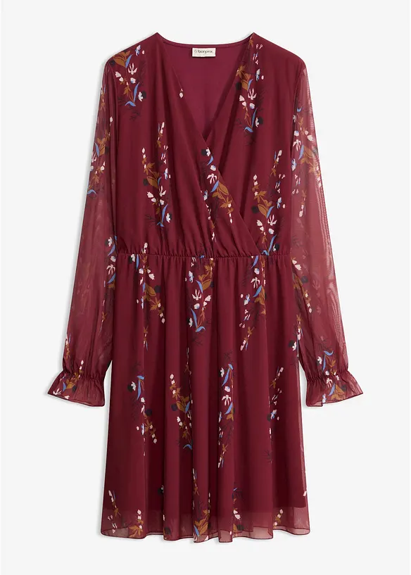 Meshkleid in rot von vorne - bonprix Meshkleid in rot von vorne - bonprix
