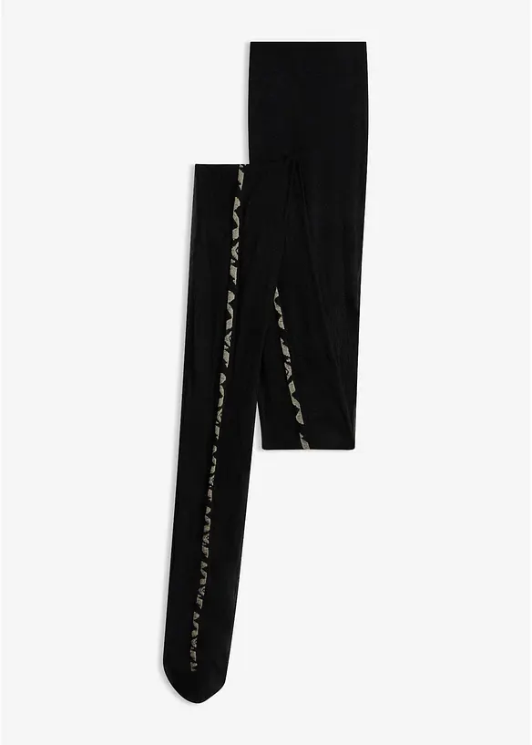 Feinstrumpfhose mit Komfortbund 20 DEN in schwarz von vorne - bonprix