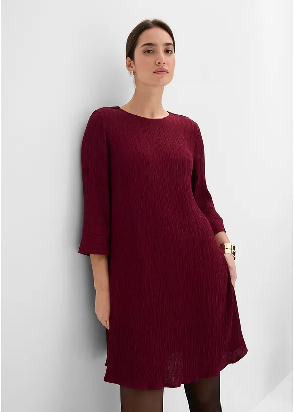 Minikleid mit Rückenausschnitt in rot von vorne (Totalaufnahme) - bonprix