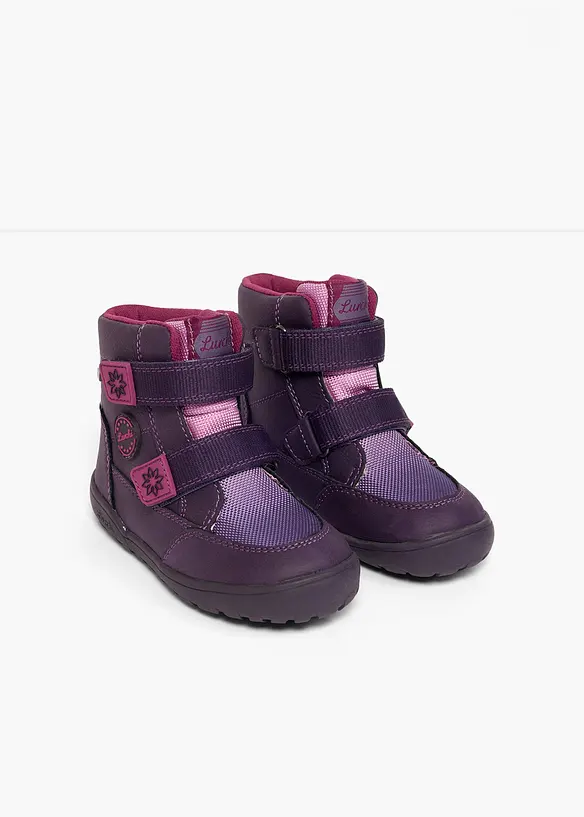 Gefütterte Lurchi Boots in lila - Lurchi