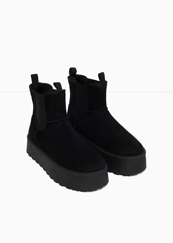 Tom Tailor Stiefel in schwarz - Tom Tailor