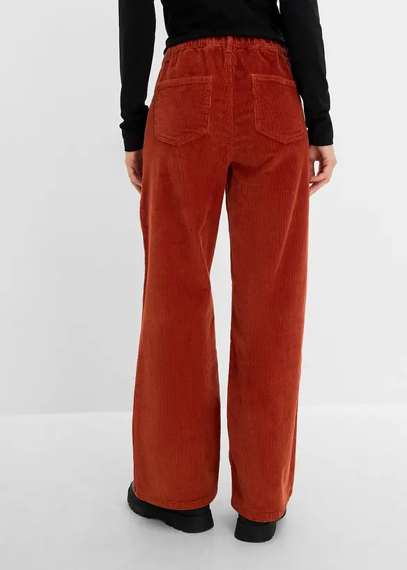 Cordhose aus Baumwoll-Mix in braun von hinten - bonprix Cordhose aus Baumwoll-Mix in braun von hinten - bonprix