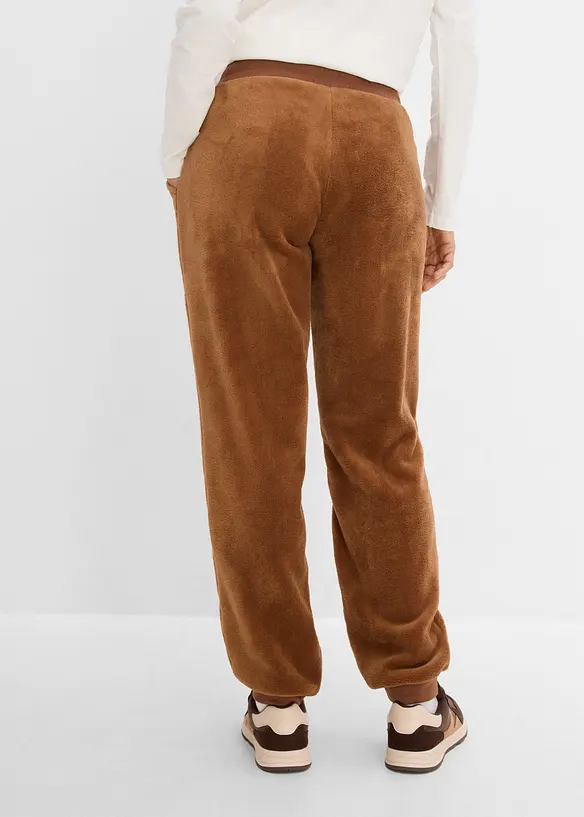 Jogginghose mit Komfortbund in braun von hinten - bonprix Jogginghose mit Komfortbund in braun von hinten - bonprix