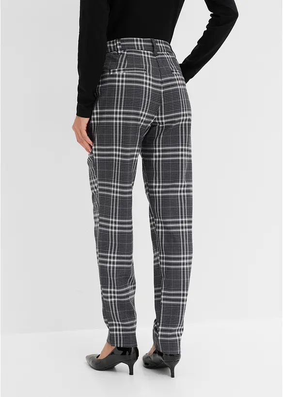 Stretch-Hose aus softem Viskose-Mix in schwarz von hinten - bonprix Stretch-Hose aus softem Viskose-Mix in schwarz von hinten - bonprix