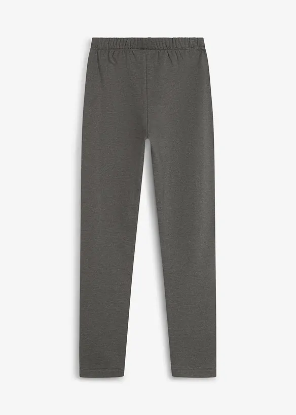 Thermo-Leggings in grau von hinten - bonprix