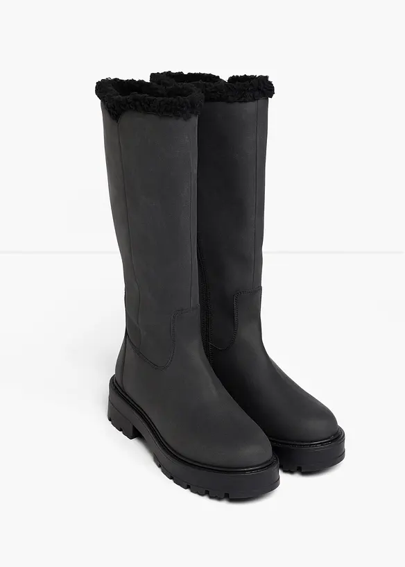 Stiefel in schwarz - bonprix