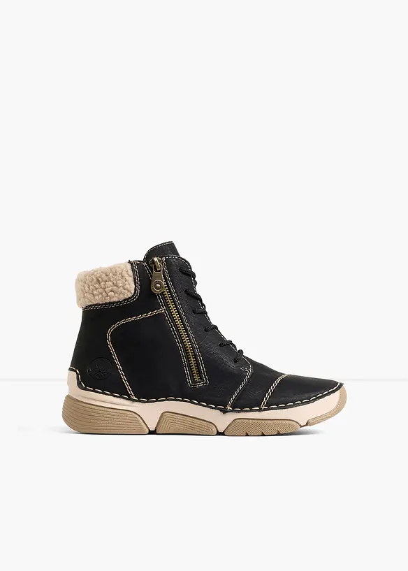 Rieker Schnürboots in schwarz - Rieker