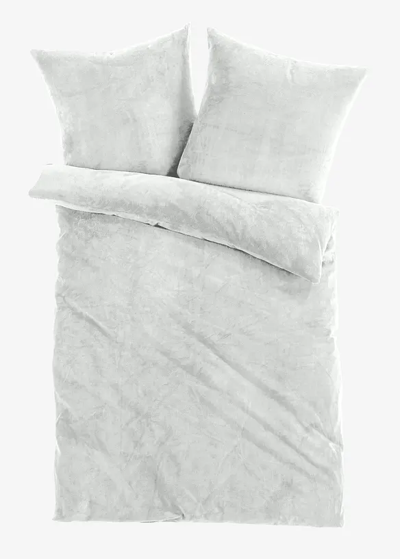 Cashmere Touch Bettwäsche in weiß von vorne - bonprix